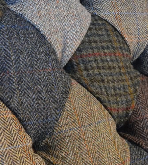 Tetrad, Harris Tweed Patchwork