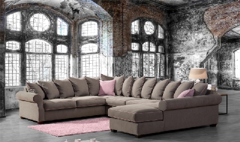 Sofa Montreal mit Ecke und Divan