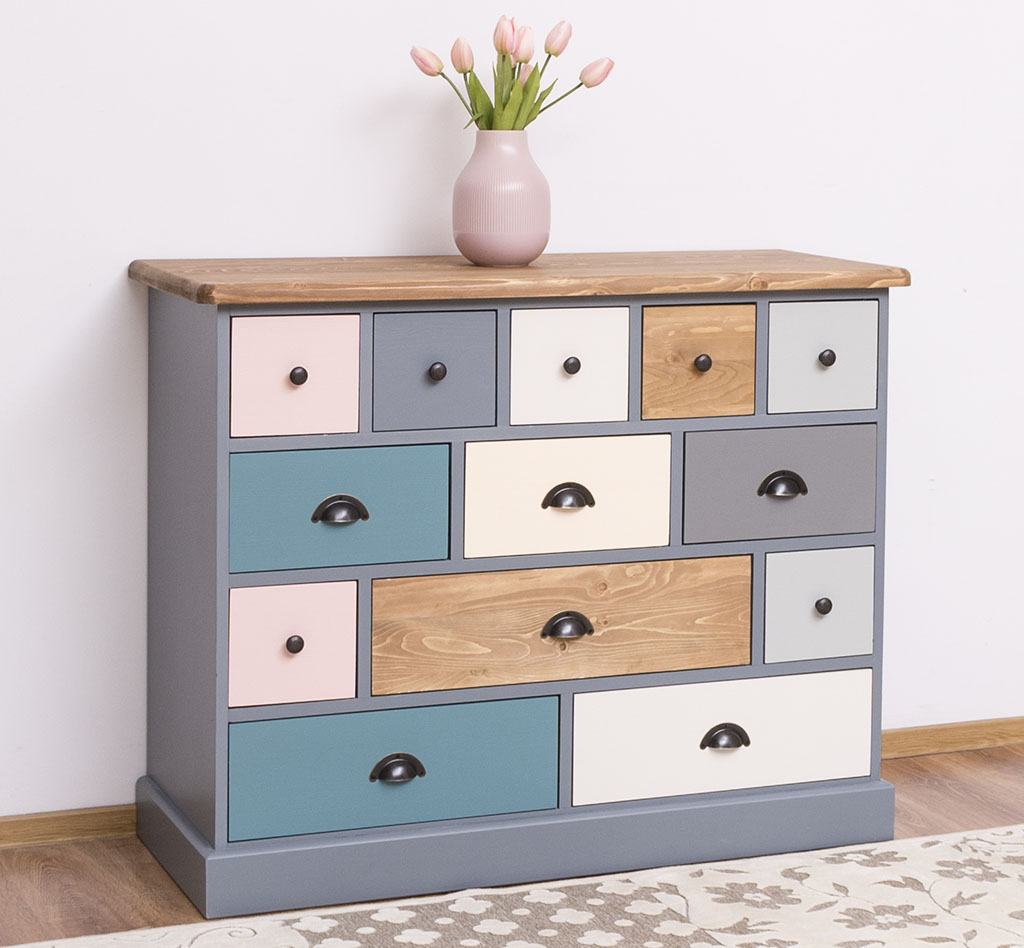 Bild von Kommode Amelia Fichte Massiv PS103