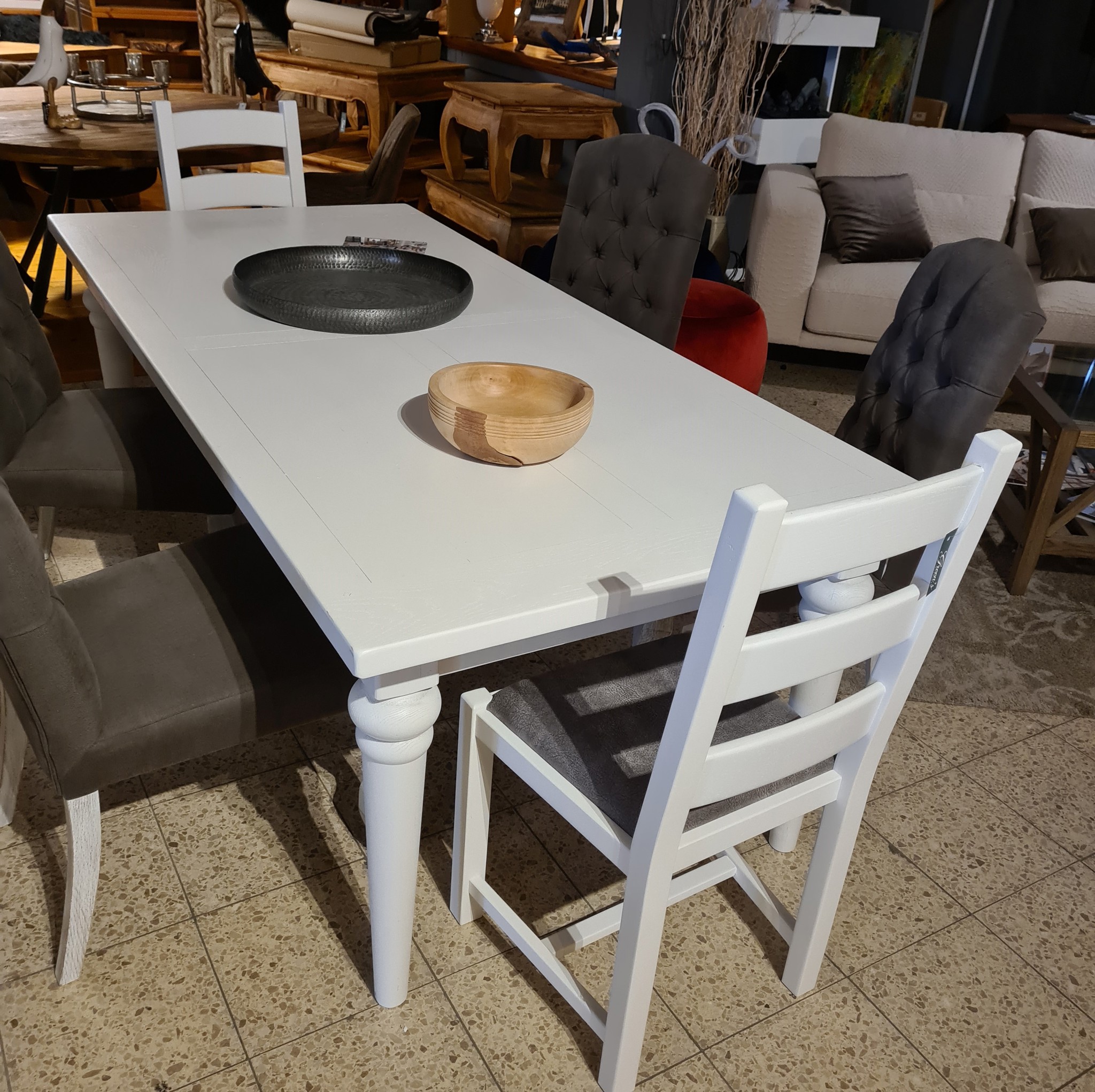 Bild von Ariege Farmhouse Tisch Feste Platte