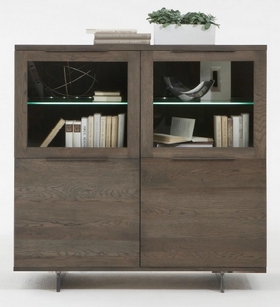 Bild von Copenhagen, Highboard in Balkeneiche